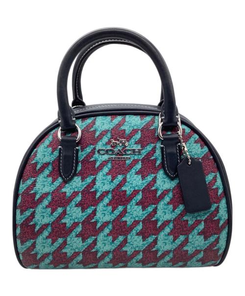COACH（コーチ）COACH (コーチ) COACH シドニー サッチェル・ハウンドトゥース プリントの古着・服飾アイテム