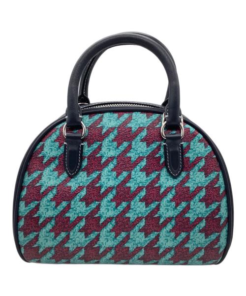 COACH（コーチ）COACH (コーチ) COACH シドニー サッチェル・ハウンドトゥース プリントの古着・服飾アイテム