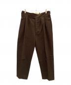 NEATニート）の古着「ピケパンツ」｜ブラウン