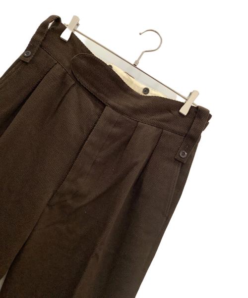 NEAT（ニート）NEAT (ニート) ピケパンツ ブラウン サイズ:Lの古着・服飾アイテム