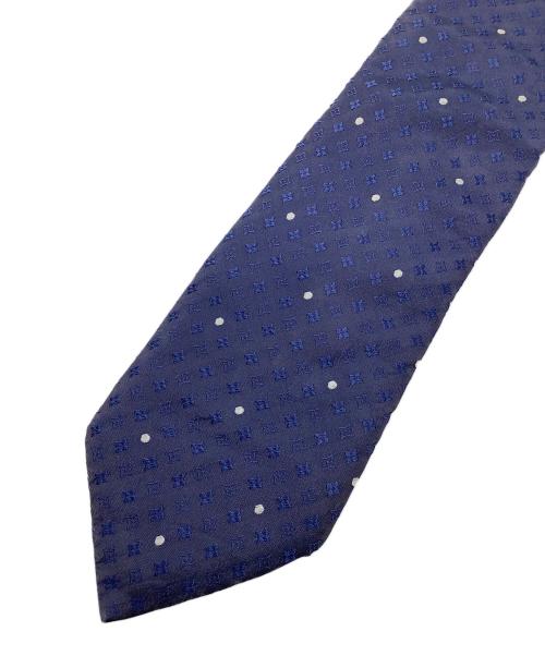LOUIS VUITTON（ルイ ヴィトン）LOUIS VUITTON (ルイ ヴィトン) ネクタイLOUIS VUITTON ブルーシルク  ブルー サイズ:-の古着・服飾アイテム