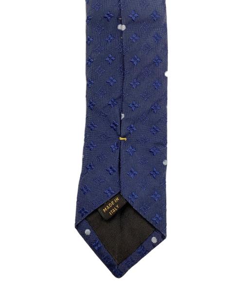 LOUIS VUITTON（ルイ ヴィトン）LOUIS VUITTON (ルイ ヴィトン) ネクタイLOUIS VUITTON ブルーシルク  ブルー サイズ:-の古着・服飾アイテム