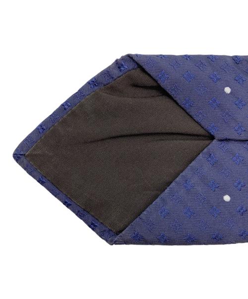 LOUIS VUITTON（ルイ ヴィトン）LOUIS VUITTON (ルイ ヴィトン) ネクタイLOUIS VUITTON ブルーシルク  ブルー サイズ:-の古着・服飾アイテム