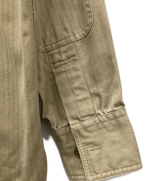 RRL（ダブルアールエル）RRL (ダブルアールエル) プルオーバーシャツRRLベージュ三ツ星タグ ベージュ サイズ:SIZE Mの古着・服飾アイテム