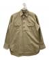 RRL（ダブルアールエル）の古着「プルオーバーシャツRRLベージュ三ツ星タグ」｜ベージュ