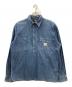 RRL（ダブルアールエル）の古着「プルオーバーデニムシャツ RRL インディゴ 三ツ星タグ SIZE M」｜インディゴ