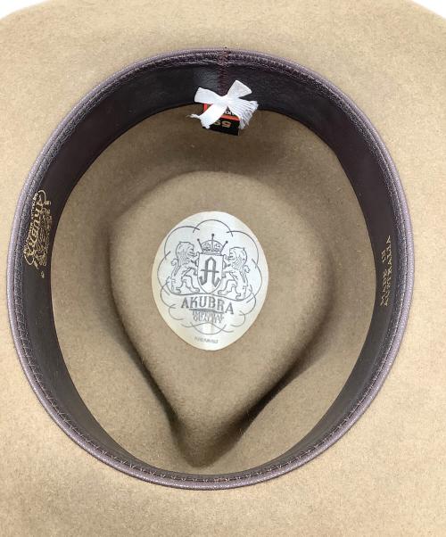 AKUBRA（アクーブラ）AKUBRA (アクーブラ) AKUBRA　ウエスタンハット ブラックの古着・服飾アイテム