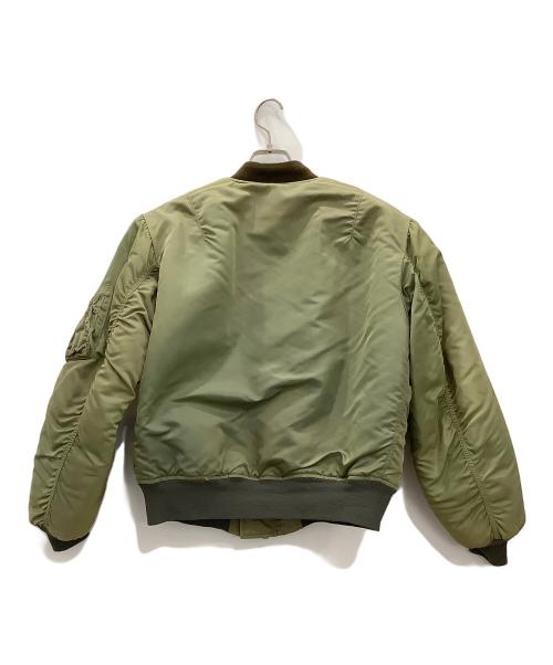 BUZZ RICKSON'S（バズリクソンズ）BUZZ RICKSON'S (バズリクソンズ) B-15Dフライトジャケット Buzz Rickson's オリーブ 変色有 SCOVILLジップ オリーブ サイズ:表記無の古着・服飾アイテム