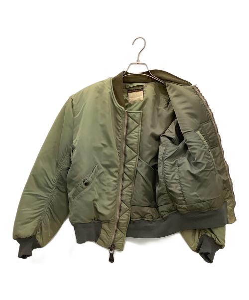 BUZZ RICKSON'S（バズリクソンズ）BUZZ RICKSON'S (バズリクソンズ) B-15Dフライトジャケット Buzz Rickson's オリーブ 変色有 SCOVILLジップ オリーブ サイズ:表記無の古着・服飾アイテム
