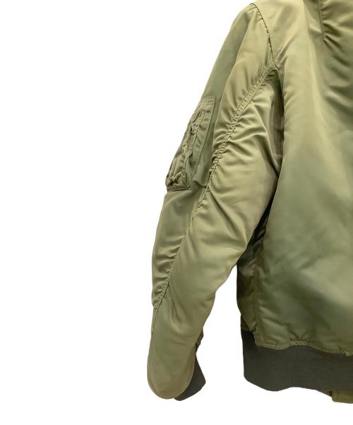 BUZZ RICKSON'S（バズリクソンズ）BUZZ RICKSON'S (バズリクソンズ) B-15Dフライトジャケット Buzz Rickson's オリーブ 変色有 SCOVILLジップ オリーブ サイズ:表記無の古着・服飾アイテム