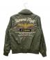 AVIREX (アヴィレックス) 刺繍フライトブルゾン オリーブ サイズ:M：6000円