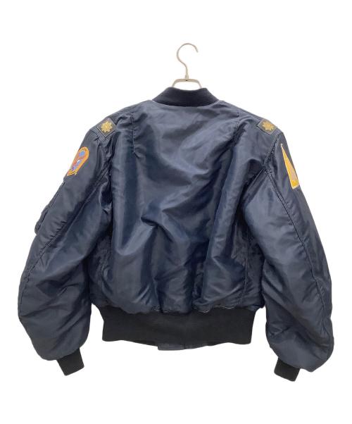 BUZZ RICKSON'S（バズリクソンズ）BUZZ RICKSON'S (バズリクソンズ) フライトジャケットBuzz Rickson's ネイビーCROWNジップ ネイビー サイズ:SIZE 40の古着・服飾アイテム