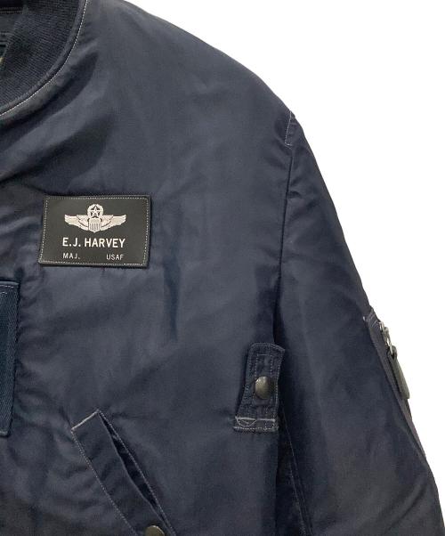 BUZZ RICKSON'S（バズリクソンズ）BUZZ RICKSON'S (バズリクソンズ) フライトジャケットBuzz Rickson's ネイビーCROWNジップ ネイビー サイズ:SIZE 40の古着・服飾アイテム