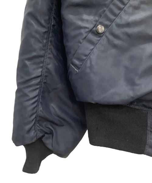 BUZZ RICKSON'S（バズリクソンズ）BUZZ RICKSON'S (バズリクソンズ) フライトジャケットBuzz Rickson's ネイビーCROWNジップ ネイビー サイズ:SIZE 40の古着・服飾アイテム