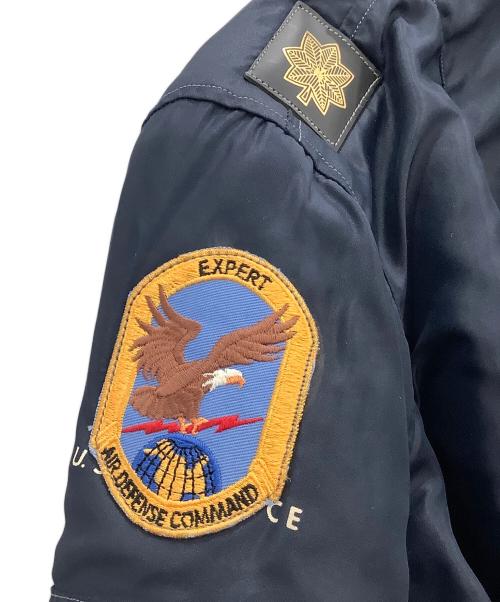 BUZZ RICKSON'S（バズリクソンズ）BUZZ RICKSON'S (バズリクソンズ) フライトジャケットBuzz Rickson's ネイビーCROWNジップ ネイビー サイズ:SIZE 40の古着・服飾アイテム