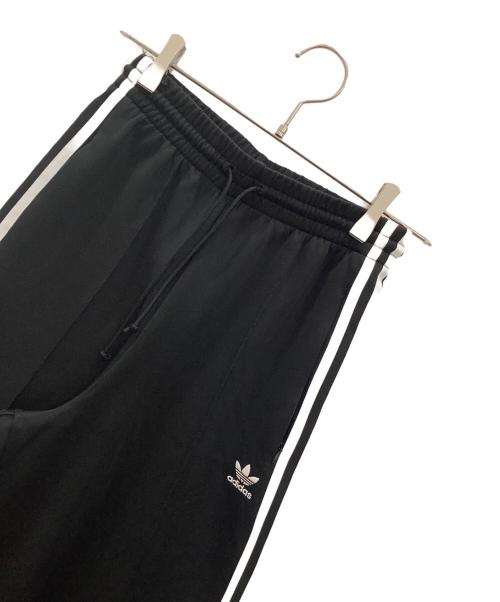 adidas（アディダス）adidas (アディダス) リラックス ワイド レッグ パンツ ブラック サイズ:XSの古着・服飾アイテム