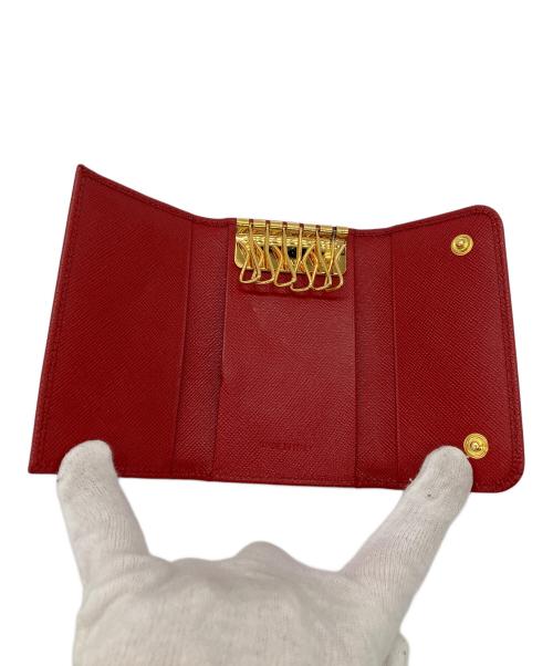 PRADA（プラダ）PRADA (プラダ) キーケース レッドの古着・服飾アイテム