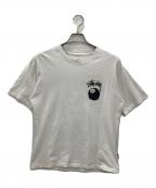 NIKE×stussyナイキ×ステューシー）の古着「NRG FL SS 8 Ball T-Shirt」｜ホワイト