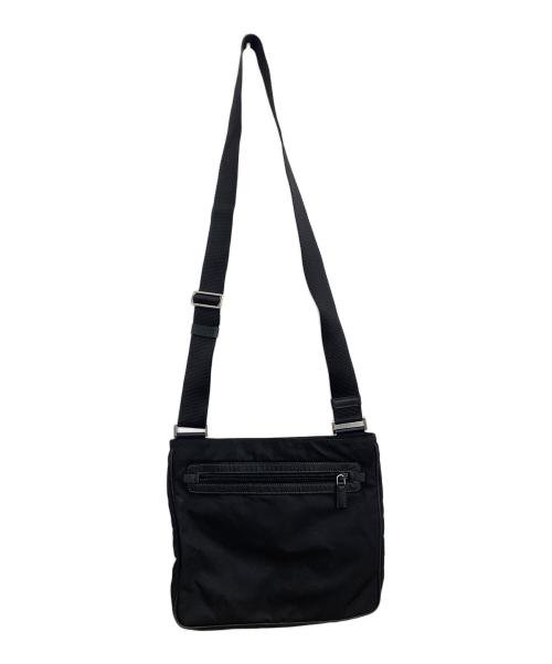 PRADA（プラダ）PRADA (プラダ) ナイロンショルダーバッグ　PRADA　174　テスート　ヨゴレ・キズ有　ブラック ブラックの古着・服飾アイテム