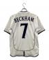 UMBRO (アンブロ) ゲームシャツUMBROホワイトSIZE M　2002年 イングランド代表 #7 ベッカム ホワイト サイズ:SIZE M：5000円