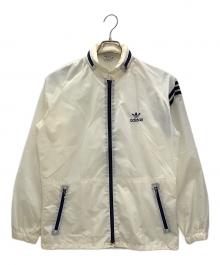 adidas（アディダス）の古着「ナイロントラックジャケットadidas80’s 古着」｜ホワイト