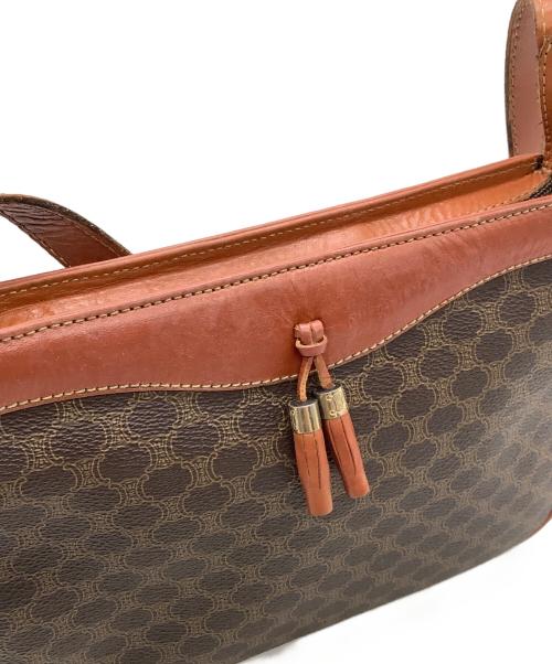 CELINE（セリーヌ）CELINE (セリーヌ) ショルダーバッグ ブラウンの古着・服飾アイテム
