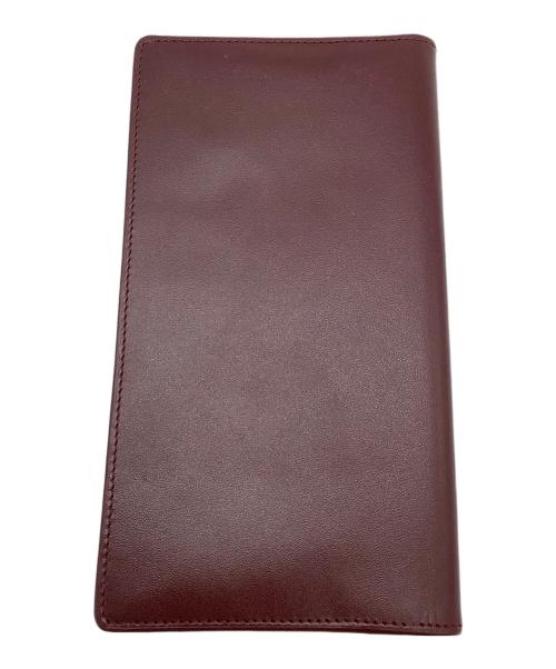 Cartier（カルティエ）Cartier (カルティエ) 札入れ　Cartier　マストライン　ボルドー ボルドーの古着・服飾アイテム