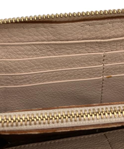 Chloe（クロエ）Chloe (クロエ) ラウンドファスナー財布 ピンクの古着・服飾アイテム