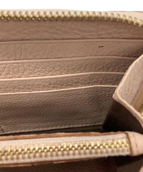 Chloe（クロエ）Chloe (クロエ) ラウンドファスナー財布 ピンクの古着・服飾アイテム