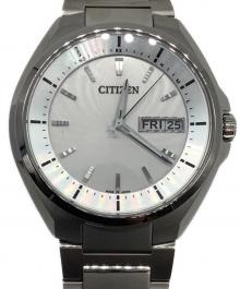 CITIZEN（シチズン）の古着「腕時計CITIZEN　アテッサ　ソーラー充電　箱付　ホワイト」｜ホワイト