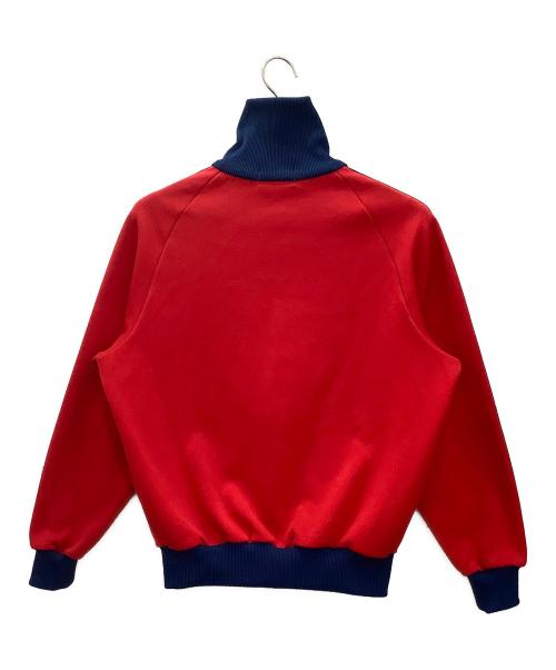 adidas（アディダス）adidas (アディダス) トラックジャケット レッド×ネイビー サイズ:3号の古着・服飾アイテム