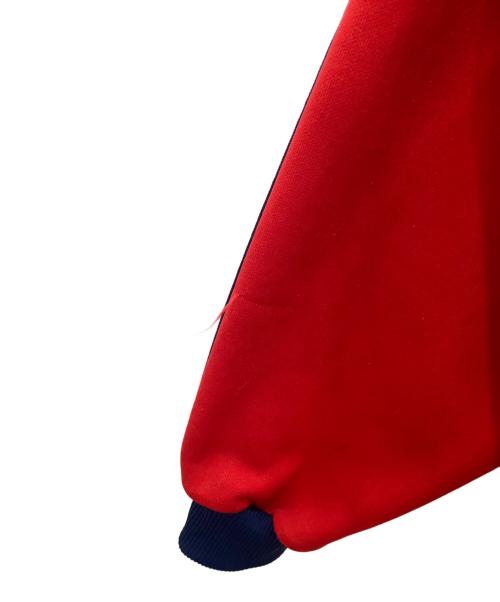 adidas（アディダス）adidas (アディダス) トラックジャケット レッド×ネイビー サイズ:3号の古着・服飾アイテム