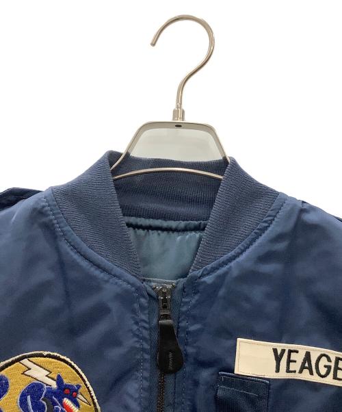 ALPHA（アルファ）ALPHA (アルファ) L-2Aジャケット ALPHA ネイビー ネイビー サイズ:SIZE Mの古着・服飾アイテム