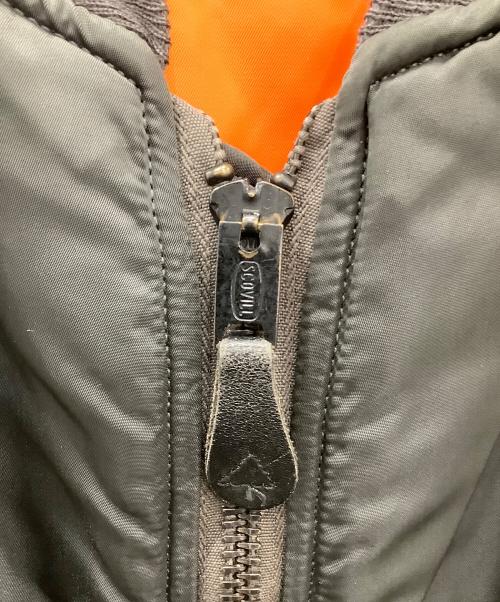 ALPHA（アルファ）ALPHA (アルファ) MA-1ジャケット ALPHA グレー1968モデル復刻 グレー サイズ:SIZE Mの古着・服飾アイテム