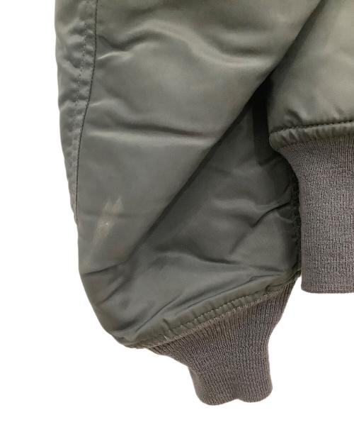 ALPHA（アルファ）ALPHA (アルファ) MA-1ジャケット ALPHA グレー1968モデル復刻 グレー サイズ:SIZE Mの古着・服飾アイテム