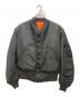 ALPHA（アルファ）の古着「MA-1ジャケット ALPHA グレー1968モデル復刻」｜グレー