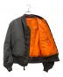ALPHA (アルファ) MA-1ジャケット ALPHA グレー1968モデル復刻 グレー サイズ:SIZE M：18000円