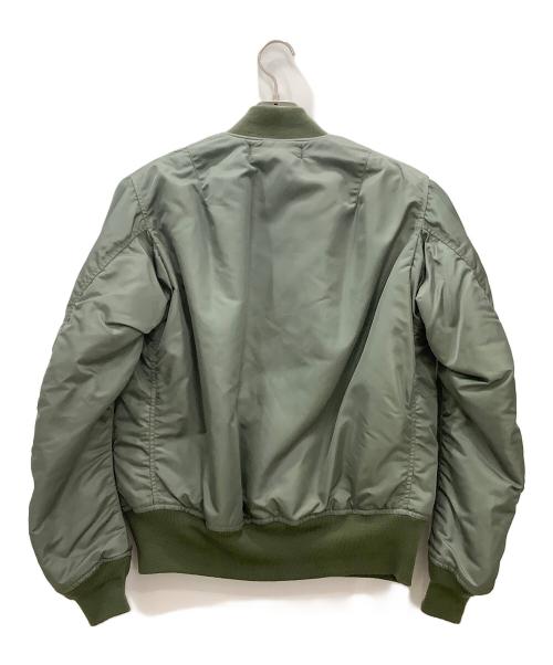 SKULL FLIGHT（スカルフライト）SKULL FLIGHT (スカルフライト) MA-1ジャケットSKULL FLIGHTセージグリーン セージグリーン サイズ:SIZE M (38)の古着・服飾アイテム