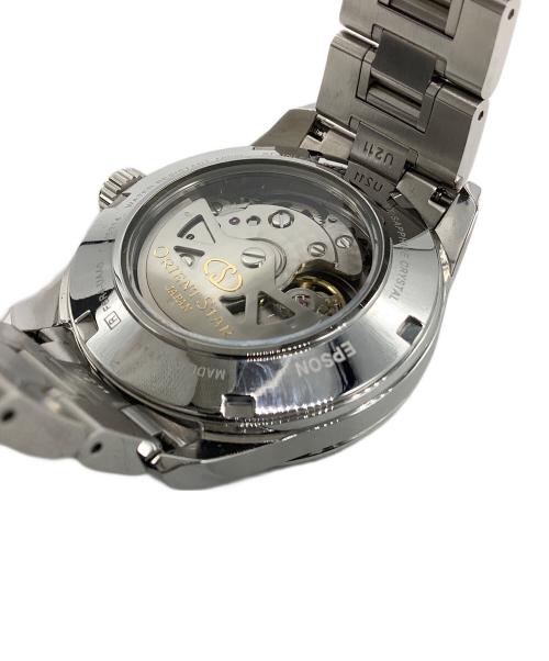 ORIENTSTAR（オリエントスター）ORIENTSTAR (オリエントスター) 腕時計orientstar自動巻きF6R4-UAA0ネイビーC495314箱付　動作確認済み ネイビーの古着・服飾アイテム