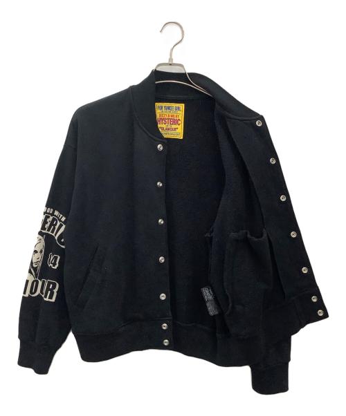 Hysteric Glamour（ヒステリックグラマー）Hysteric Glamour (ヒステリックグラマー) ブルゾン ブラック サイズ:FREEの古着・服飾アイテム