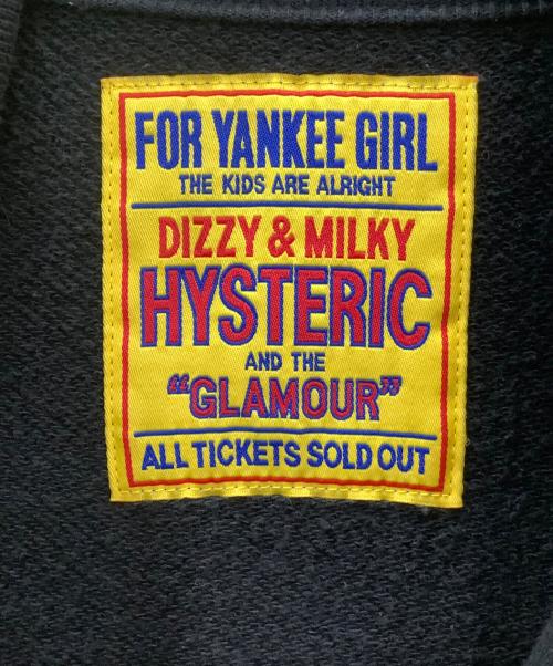 Hysteric Glamour（ヒステリックグラマー）Hysteric Glamour (ヒステリックグラマー) ブルゾン ブラック サイズ:FREEの古着・服飾アイテム