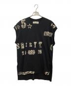 SHARE SPIRITシェアスピリット）の古着「半袖カットソー」｜ブラック