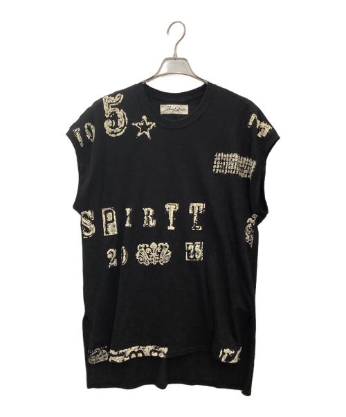 SHARE SPIRIT（シェアスピリット）SHARE SPIRIT (シェアスピリット) 半袖カットソー ブラック サイズ:Mの古着・服飾アイテム
