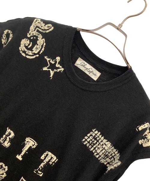 SHARE SPIRIT（シェアスピリット）SHARE SPIRIT (シェアスピリット) 半袖カットソー ブラック サイズ:Mの古着・服飾アイテム