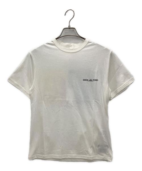 BED J.W. FORD（ベッドフォード）BED J.W. FORD (ベッドフォード) CHRISTIAN DADA (クリスチャンダダ) 半袖カットソー ホワイト サイズ:36の古着・服飾アイテム