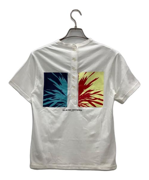 BED J.W. FORD（ベッドフォード）BED J.W. FORD (ベッドフォード) CHRISTIAN DADA (クリスチャンダダ) 半袖カットソー ホワイト サイズ:36の古着・服飾アイテム