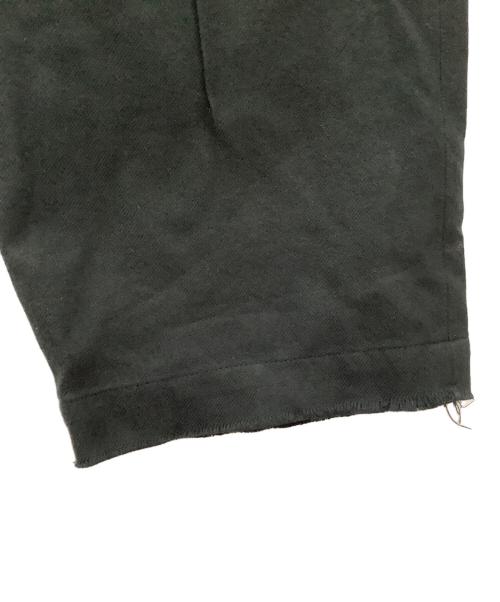 BED J.W. FORD（ベッドフォード）BED J.W. FORD (ベッドフォード) Cotton/Cashmere tapered trousers ブラックの古着・服飾アイテム