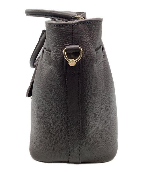 Milos（ミロス）Milos (ミロス) レザーバッグ ブラウンの古着・服飾アイテム