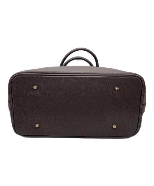 Milos（ミロス）Milos (ミロス) レザーバッグ ブラウンの古着・服飾アイテム