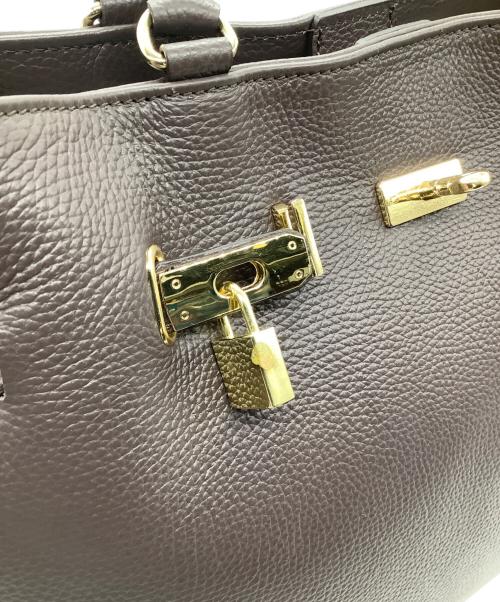 Milos（ミロス）Milos (ミロス) レザーバッグ ブラウンの古着・服飾アイテム